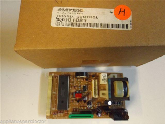 Maytag Amana Microwave 53001081 Board, Control NEW IN BOX Maytag Amana Microwave 53001081 Board, Control NEW IN BOX